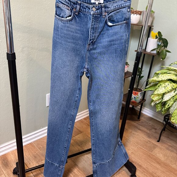 Reformation “Penney” Wide-Leg High-Rise Jeans – Size 28 - Picture 2 of 5